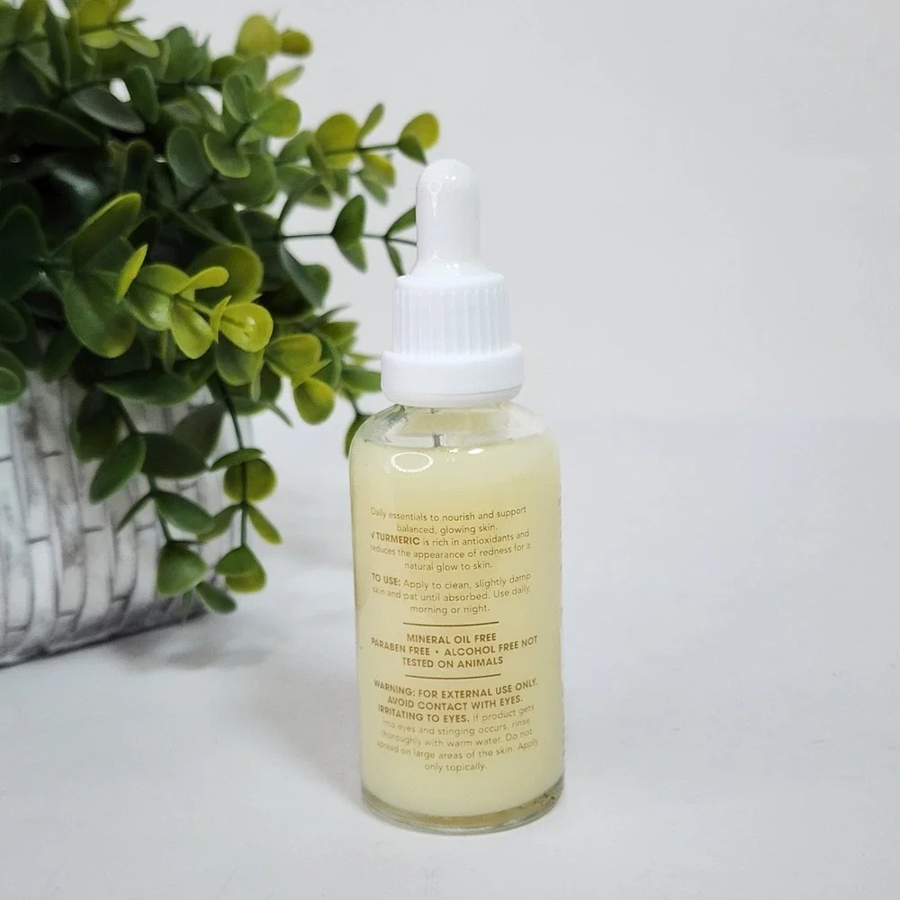 Global Beauty Care Turmeric Face Milk Brighten & Nourish Serum 1.7 fl oz / 50 mL